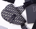 Dior Men's Saddle Belt Bag In Oblique Canvas - Image 7