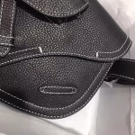 Dior Black DIOR x KAWS Pouch Saddle Bag - Image 5