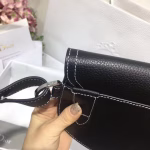 Dior Black DIOR x KAWS Pouch Saddle Bag - Image 9