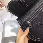 Dior Black DIOR x KAWS Pouch Saddle Bag - Image 10