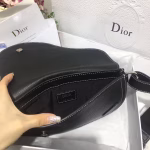 Dior Black DIOR x KAWS Pouch Saddle Bag - Image 2
