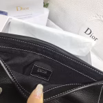Dior Black DIOR x KAWS Pouch Saddle Bag - Image 3
