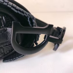 Dior Saddle Bag In Black Braided Leather Strips With Fringe - Image 6