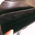 Dior Saddle Bag In Black Braided Leather Strips With Fringe - Image 4