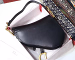 Dior Saddle Bag In Black Calfskin - Image 2