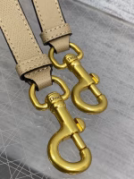Dior Saddle Bag with Strap in Sand Grained Calfskin - Image 3