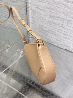 Dior Saddle Rodeo Pouch in Biscuit Goatskin - Image 2