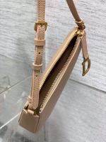 Dior Saddle Rodeo Pouch in Biscuit Goatskin - Image 5