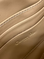 Dior Saddle Rodeo Pouch in Biscuit Goatskin - Image 6