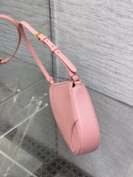 Dior Saddle Rodeo Pouch in Pink Goatskin - Image 10