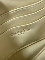Dior Saddle Rodeo Pouch in Yellow Goatskin - Image 5
