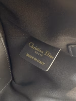 Dior Toujours Small Bag in Black Macrocannage Calfskin - Image 7