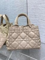 Dior Toujours Medium Bag in Beige Macrocannage Calfskin - Image 2