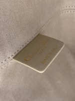 Dior Toujours Medium Bag in Beige Macrocannage Calfskin - Image 5