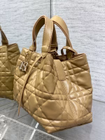 Dior Toujours Medium Bag in Tan Macrocannage Calfskin - Image 10
