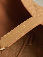 Dior Toujours Large Bag in Brown Macrocannage Calfskin - Image 7