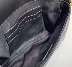 Fendi Black FF Motif Mini Baguette Bag - Image 4
