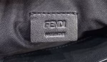 Fendi Black FF Motif Mini Baguette Bag - Image 5