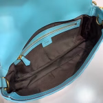 Fendi Pale Blue FF Motif Medium Baguette Bag - Image 2