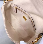 Fendi Medium Baguette Bag In Pink FF Canvas - Image 5