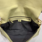 Fendi Beige FF Motif Large Baguette Bag - Image 3