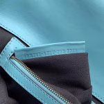 Fendi Pale Blue FF Motif Large Baguette Bag - Image 2
