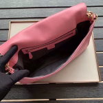 Fendi Pink FF Motif Large Baguette Bag - Image 2