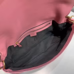 Fendi Pink FF Motif Large Baguette Bag - Image 3