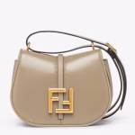 Fendi C¡¯mon Small Bag in Grey Calfskin