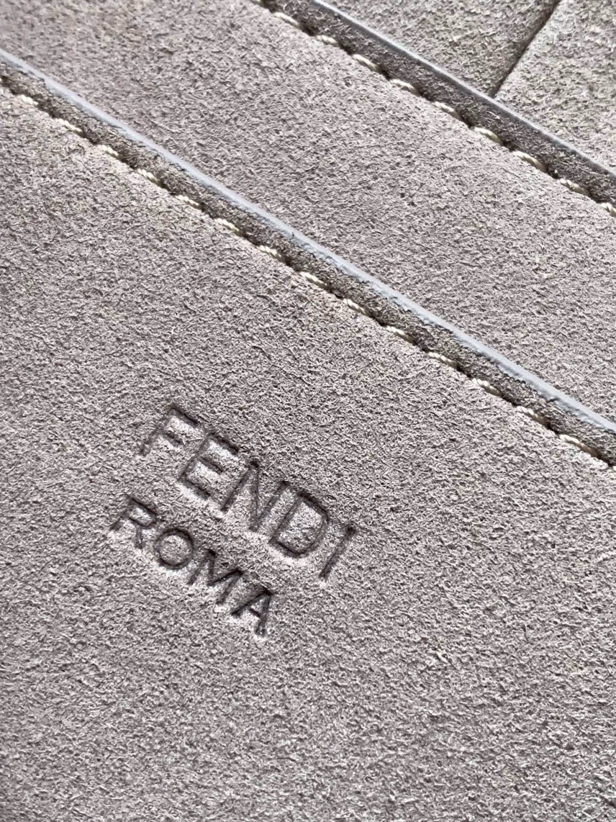 Fendi C¡¯mon Small Bag in Grey Calfskin - Image 4