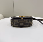 Fendi C¡¯mon Small Bag in FF Jacquard Fabric - Image 9