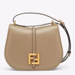 Fendi C¡¯mon Medium Bag in Grey Calfskin