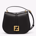 Fendi C¡¯mon Medium Bag in Black Calfskin