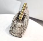 Fendi Medium First Bag In Natural Python Leather - Image 8