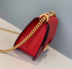 Fendi Small Kan U Bag In Red Calfskin - Image 6