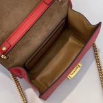 Fendi Small Kan U Bag In Red Calfskin - Image 5
