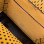 Fendi Small Kan U Bag In Beige Perforated Calf Leather - Image 5