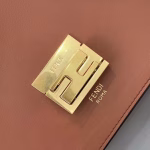 Fendi Kan U Bag In Brick Red Calfskin - Image 2