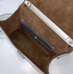 Fendi Kan U Bag In Mirror-effect Silver Leather - Image 8