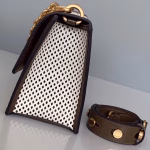 Fendi Kan U Bag In White Perforated Calf Leather - Image 2