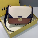 Fendi Kan U Bag In Canvas And Calfskin - Image 7