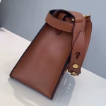 Fendi Large Kan U Bag In Brick Red Calfskin - Image 8