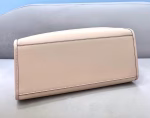 Fendi Sunshine Medium Shopper Bag In Beige Calfskin - Image 6