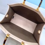Fendi Sunshine Medium Shopper Bag In Beige Calfskin - Image 3