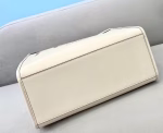 Fendi Sunshine Medium Shopper Bag In White Calfskin - Image 7
