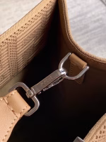 Fendi Sunshine Medium Shopper Bag In Beige FF Fabric - Image 8