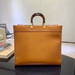 Fendi Sunshine Shopper Bag In Brown Calfskin - Image 3