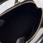 Hermes Bolide 1923 Mini Handmade Bag In Black Chevre Mysore Leather - Image 3