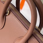 Hermes Bolide 1923 Mini Handmade Bag In Quebracho Chevre Mysore Leather - Image 3