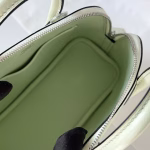 Hermes Bolide 1923 Mini Handmade Bag In Vert Fizz Chevre Mysore Leather - Image 6